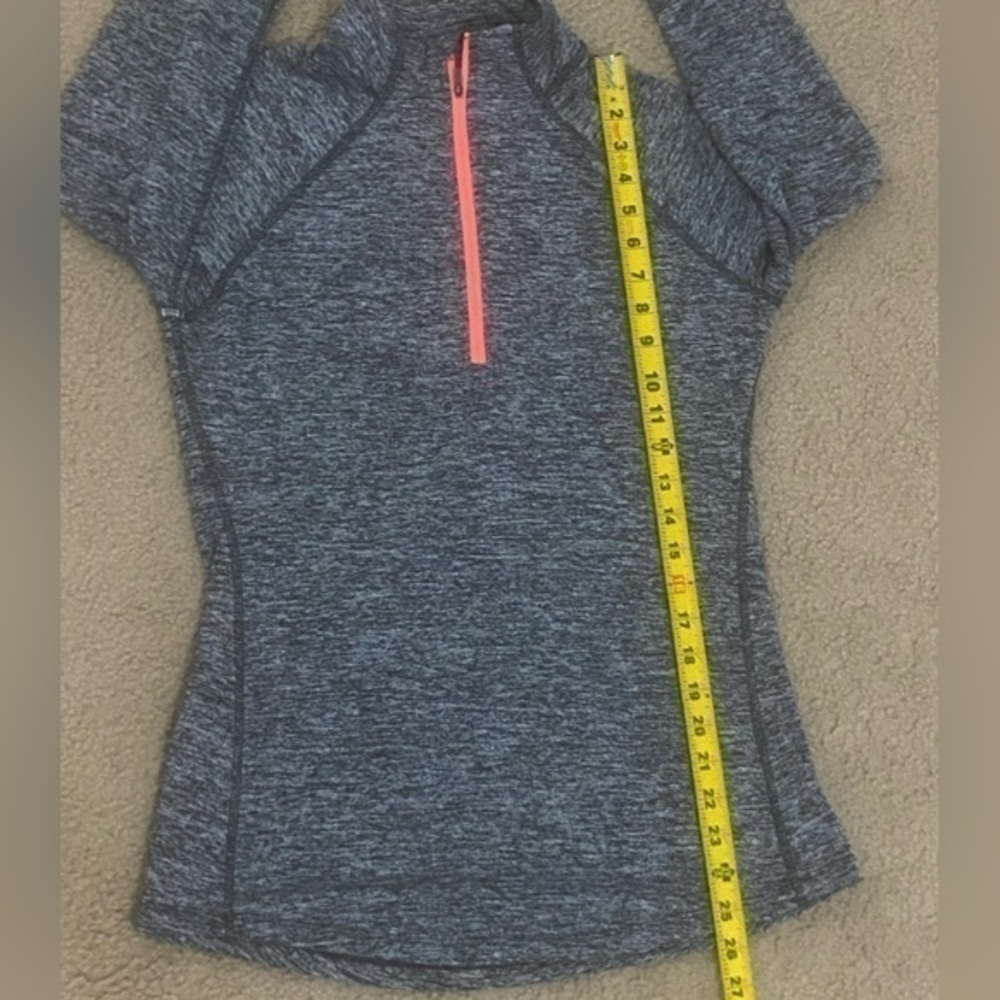 Tangerine Women’s Medium Half Zip Athletic Pullover - Picture 7 of 8
